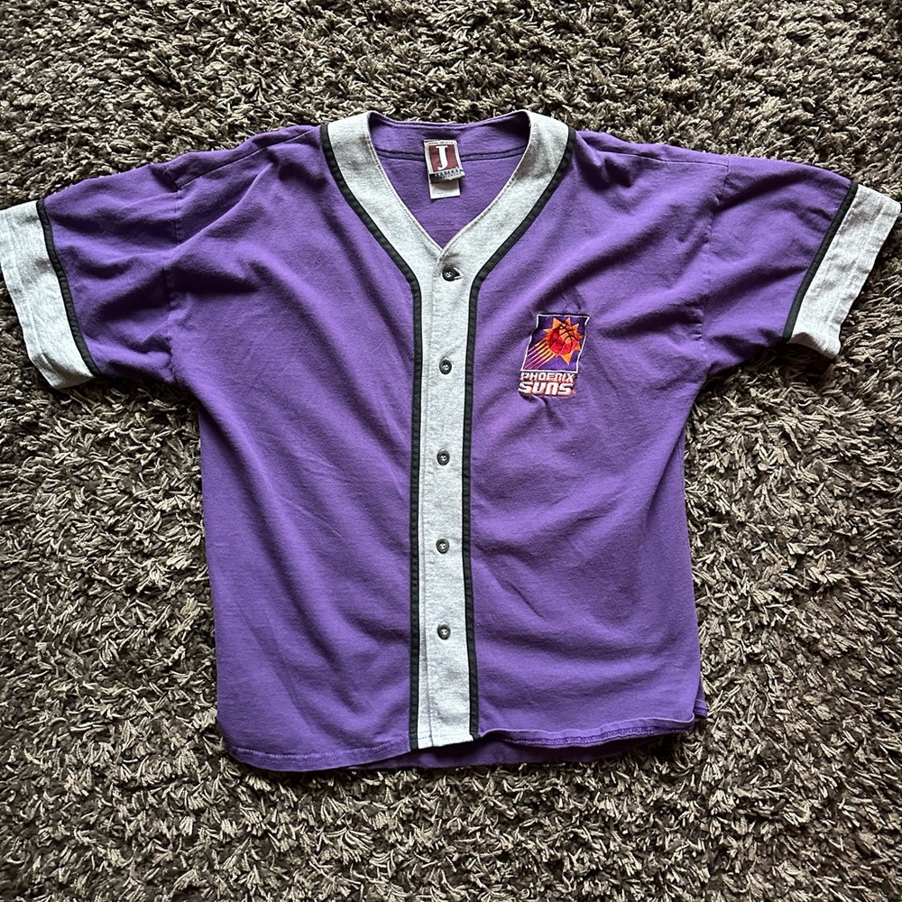 Vintage Phoenix Suns Baseball Jersey 90s Men’s XL
